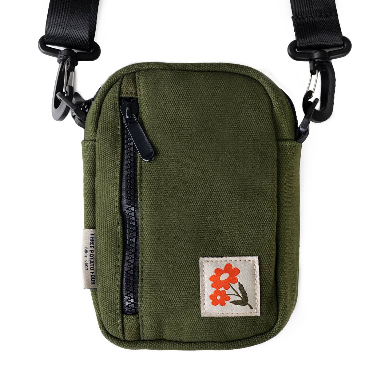 Green Crossbody Bag - Orange Blossom