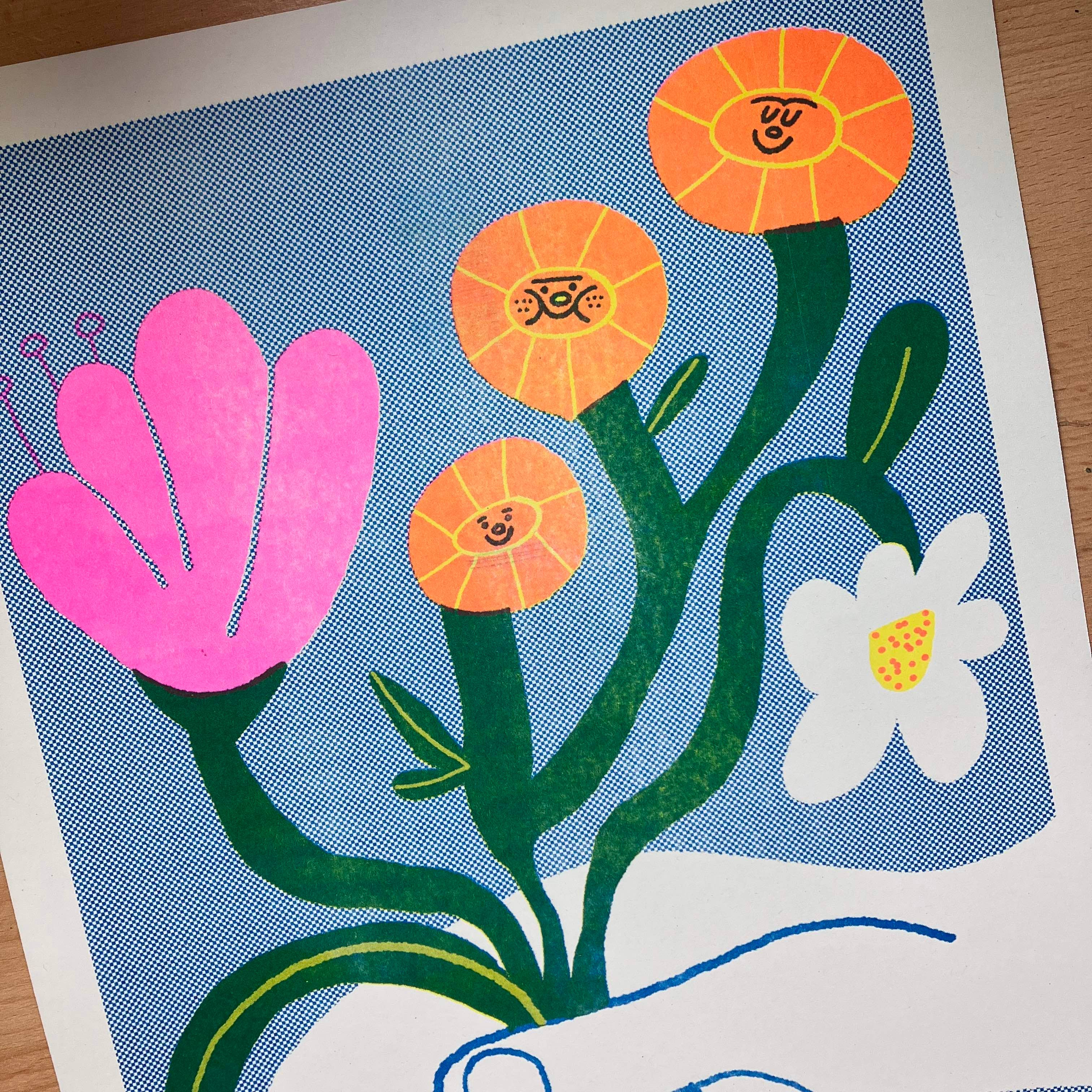 For You A3 Riso Print