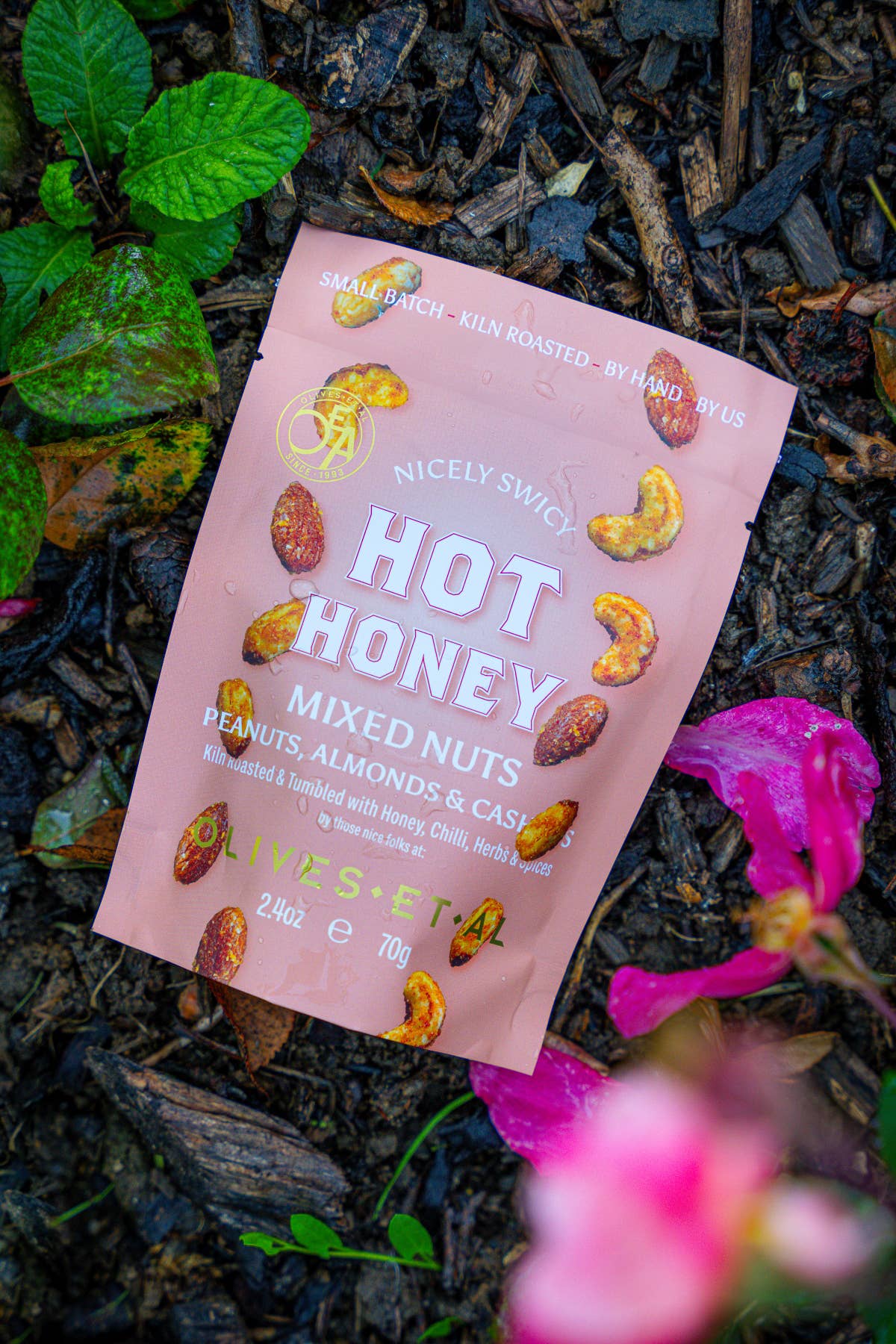 Hot Honey Mixed Kiln Roasted Nuts in Pouch