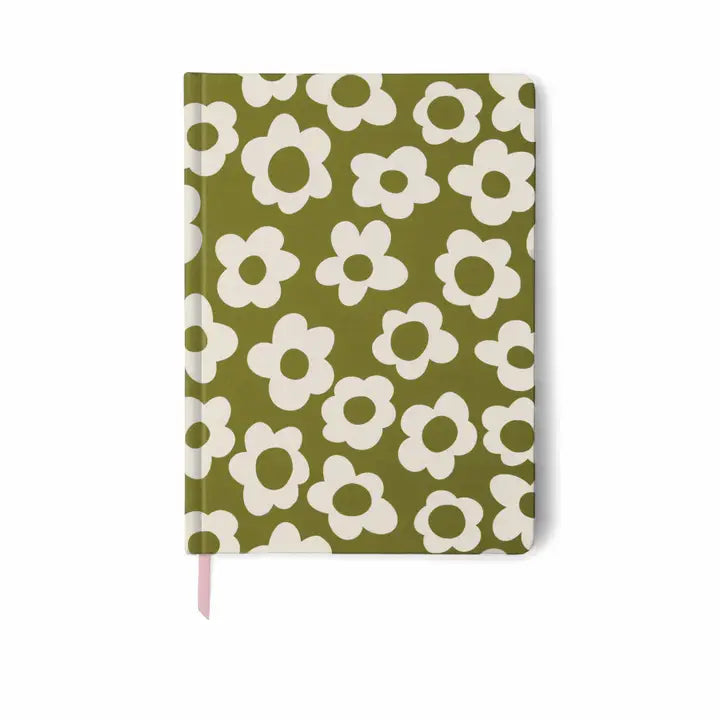 Jumbo Soft Touch Journal - Groovy Floral
