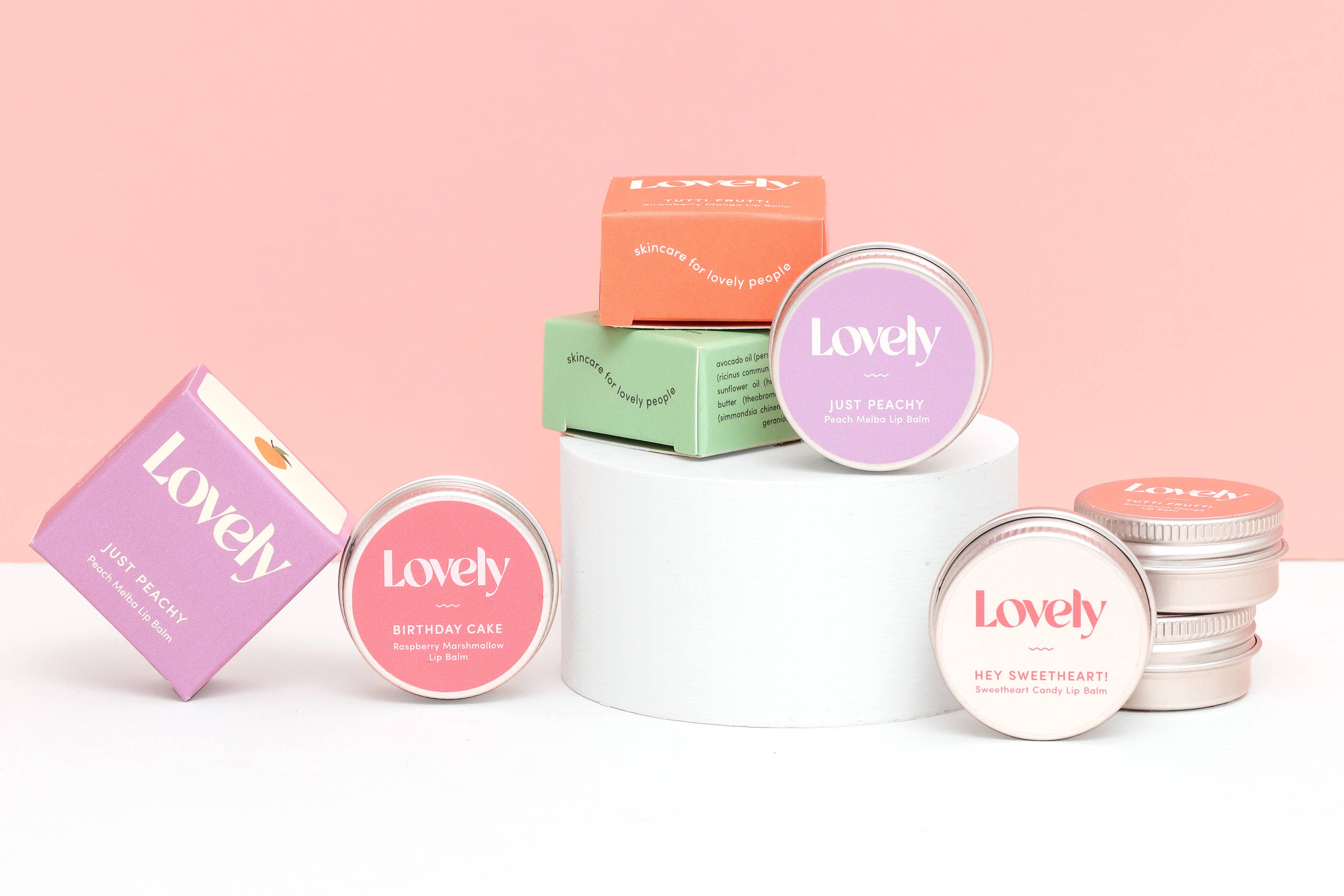 Just Peachy Lip Balm - Peach Melba