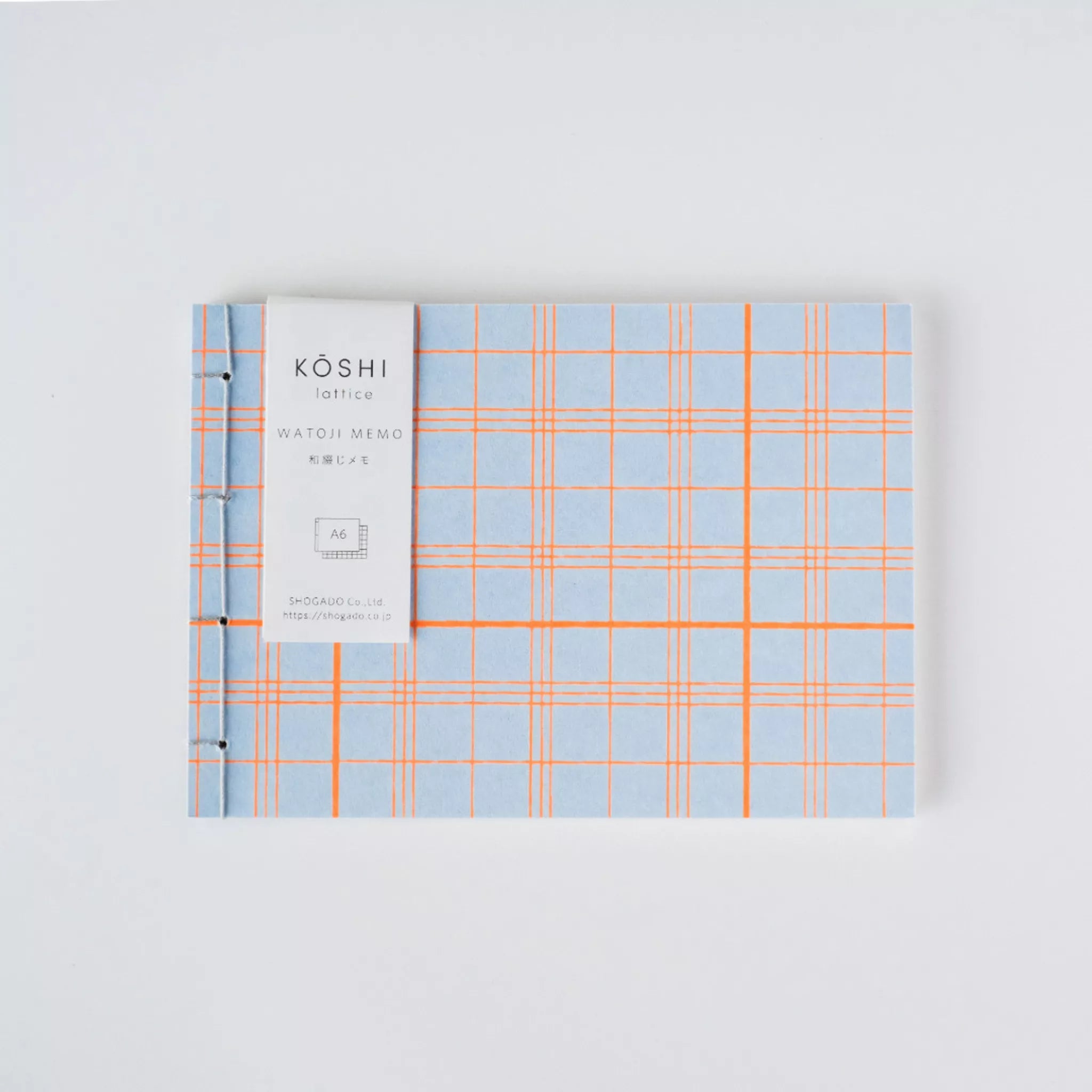 Koshi Memo Pad A6 - Blue & Orange