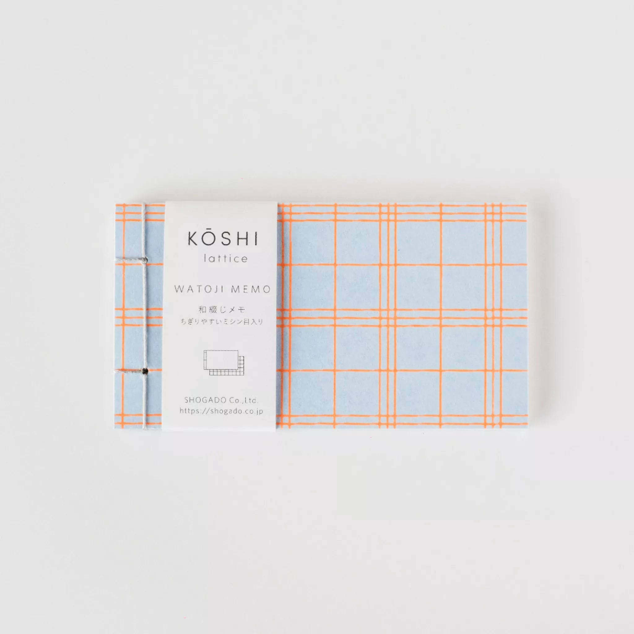 Koshi Memo Pad - Blue & Orange