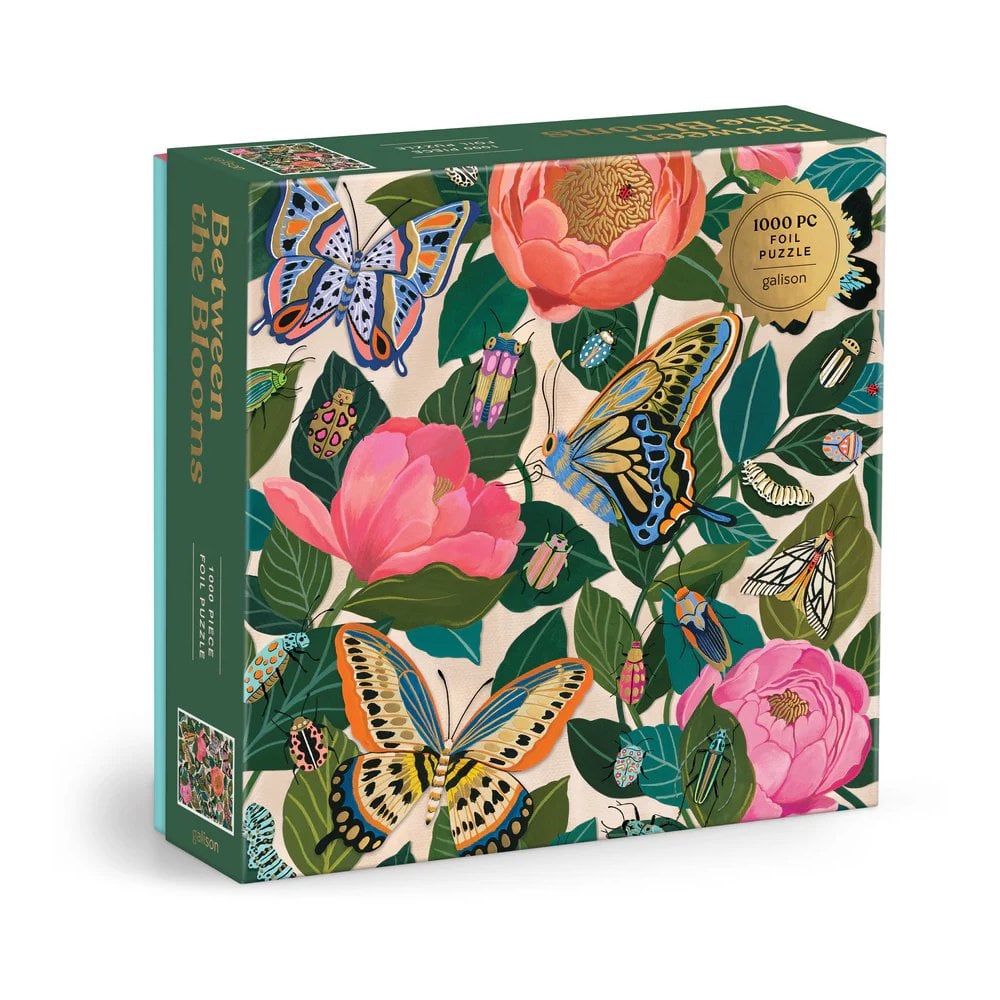 Between The Blooms 1000 Piece Foil Puzzle