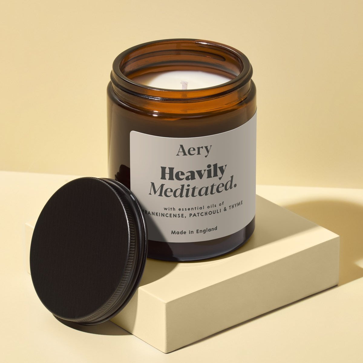 Heavily Meditated Scented Jar Candle