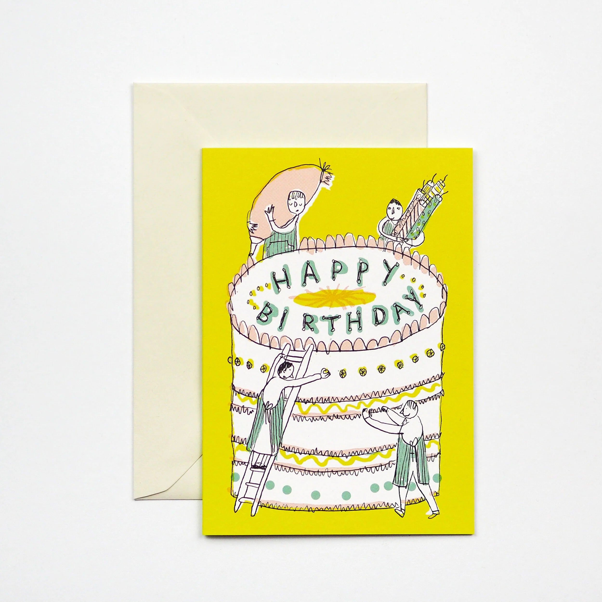 Massive Cake Birthday Card