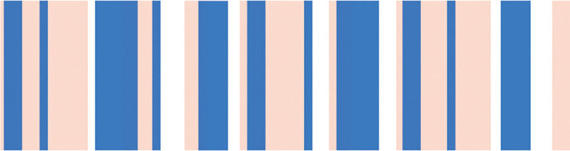 Overlapped Stripe Metallic Finish Washi Tape