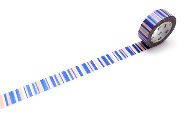 Overlapped Stripe Metallic Finish Washi Tape