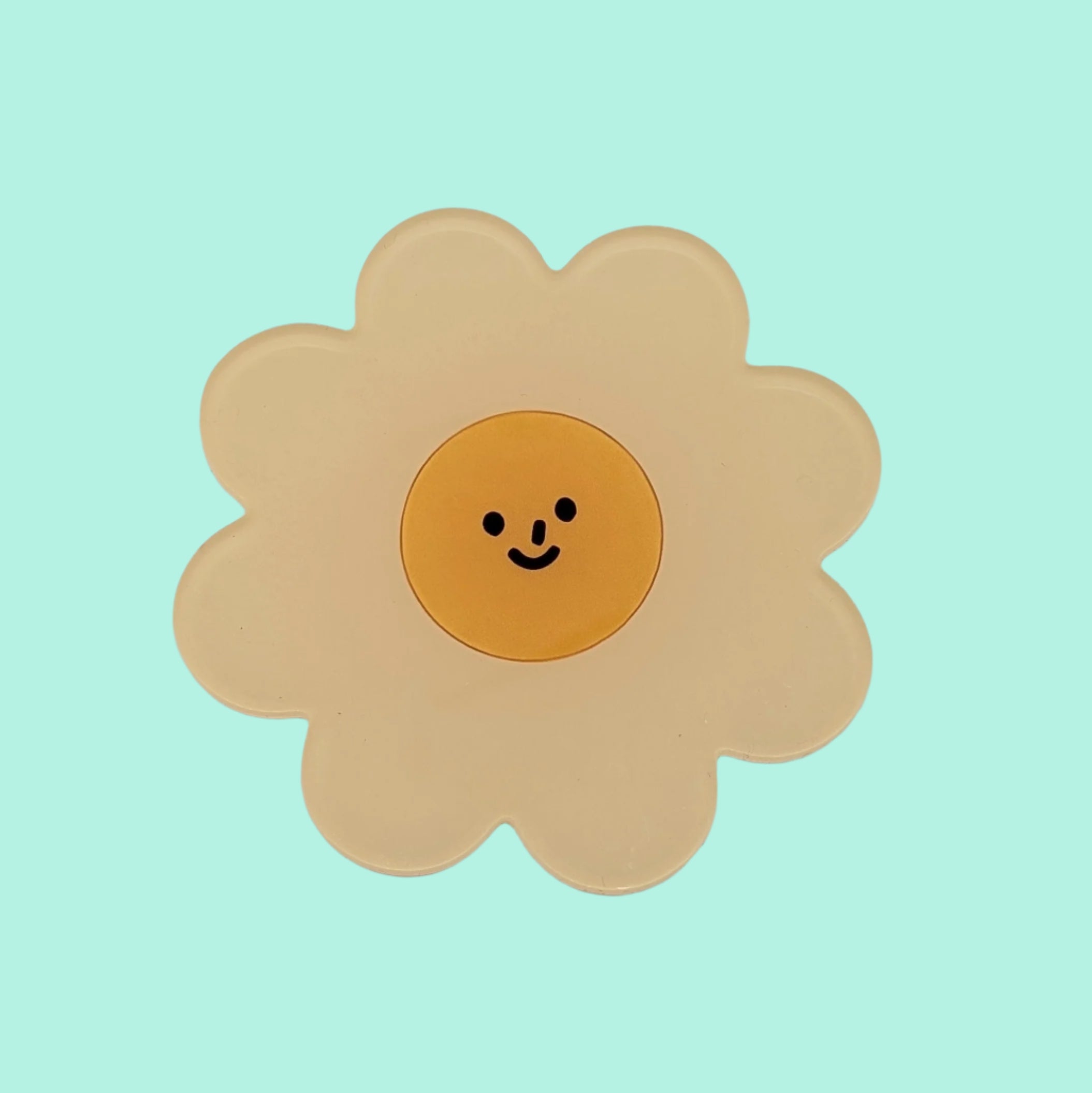 Acrylic Daisy Coaster