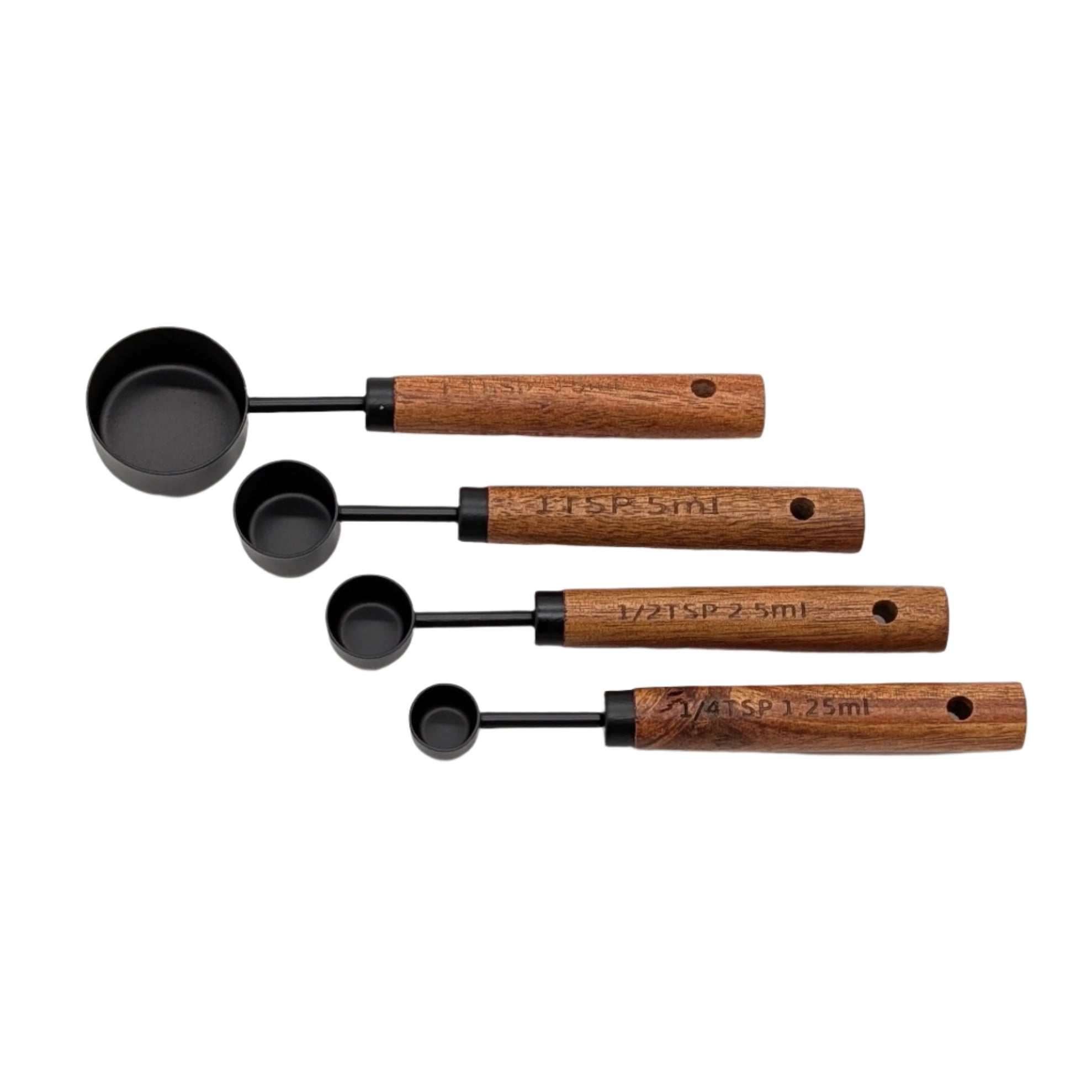 Black Measuring Spoons
