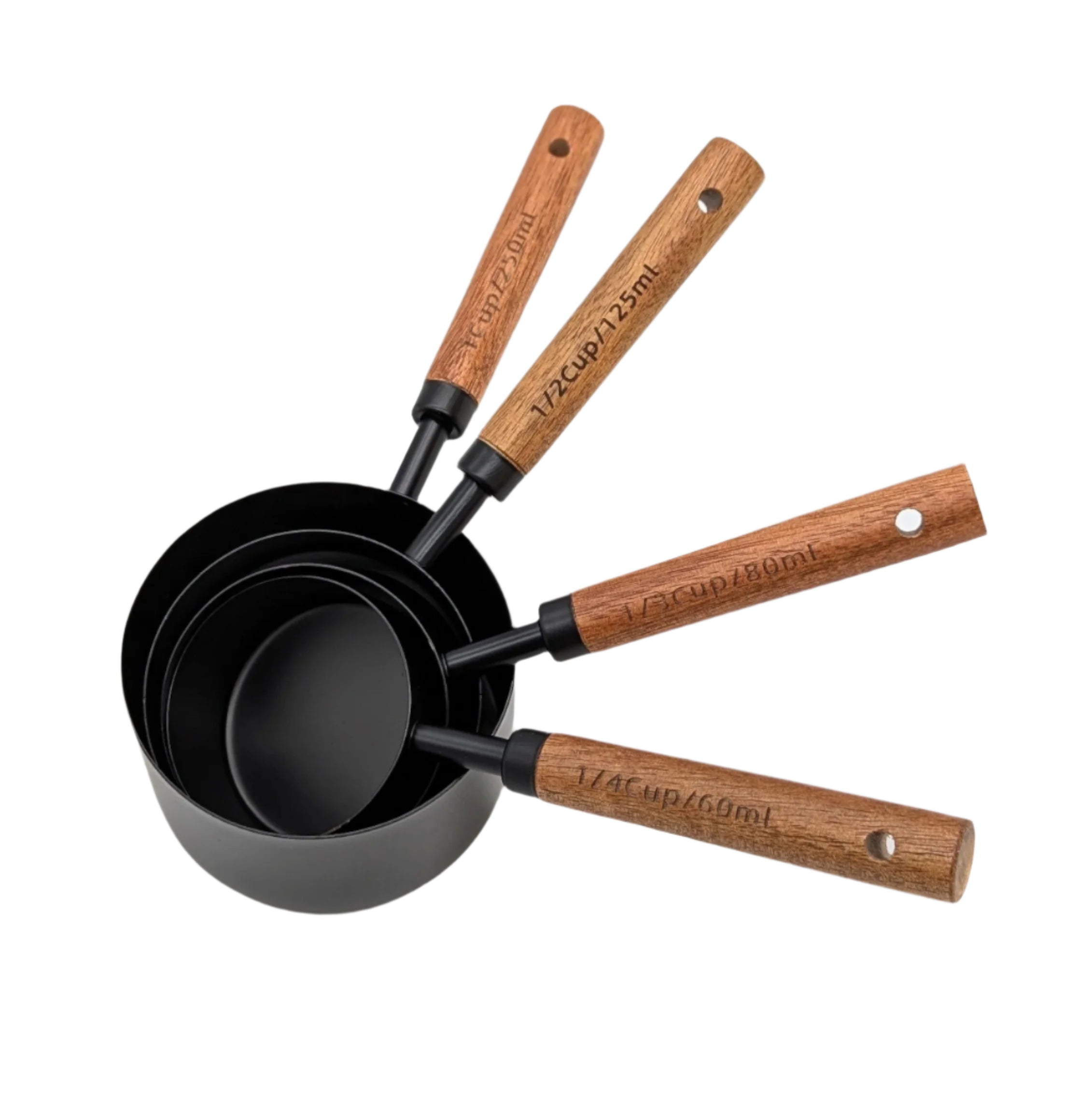 Black Measuring Cups