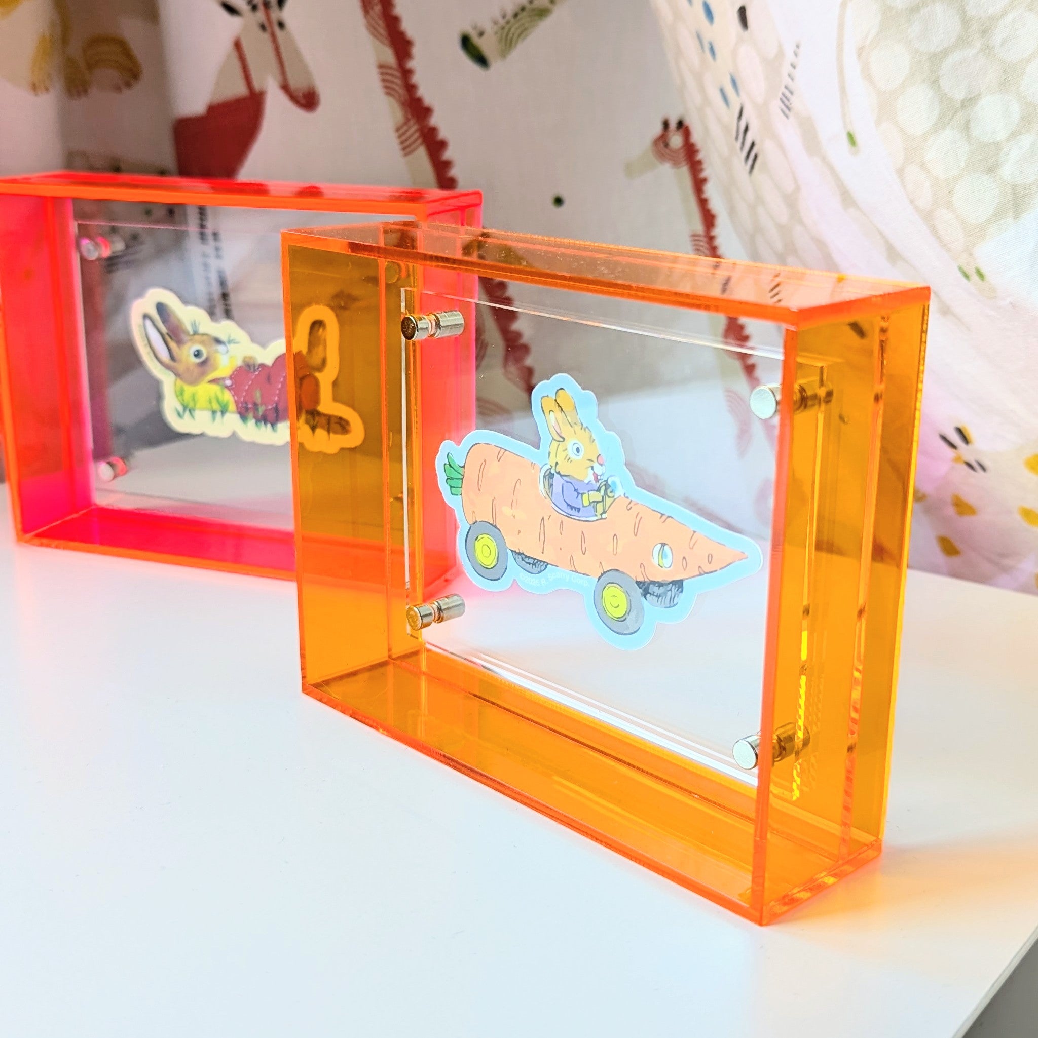 Extra Small Pink Acrylic Frame