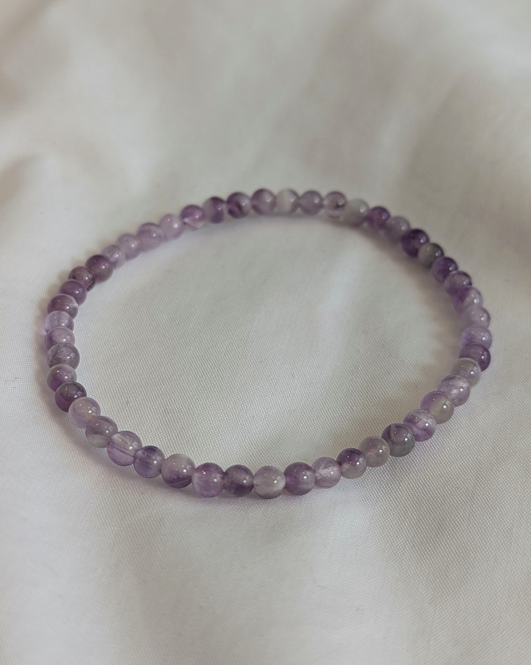 Amethyst Bead Bracelet