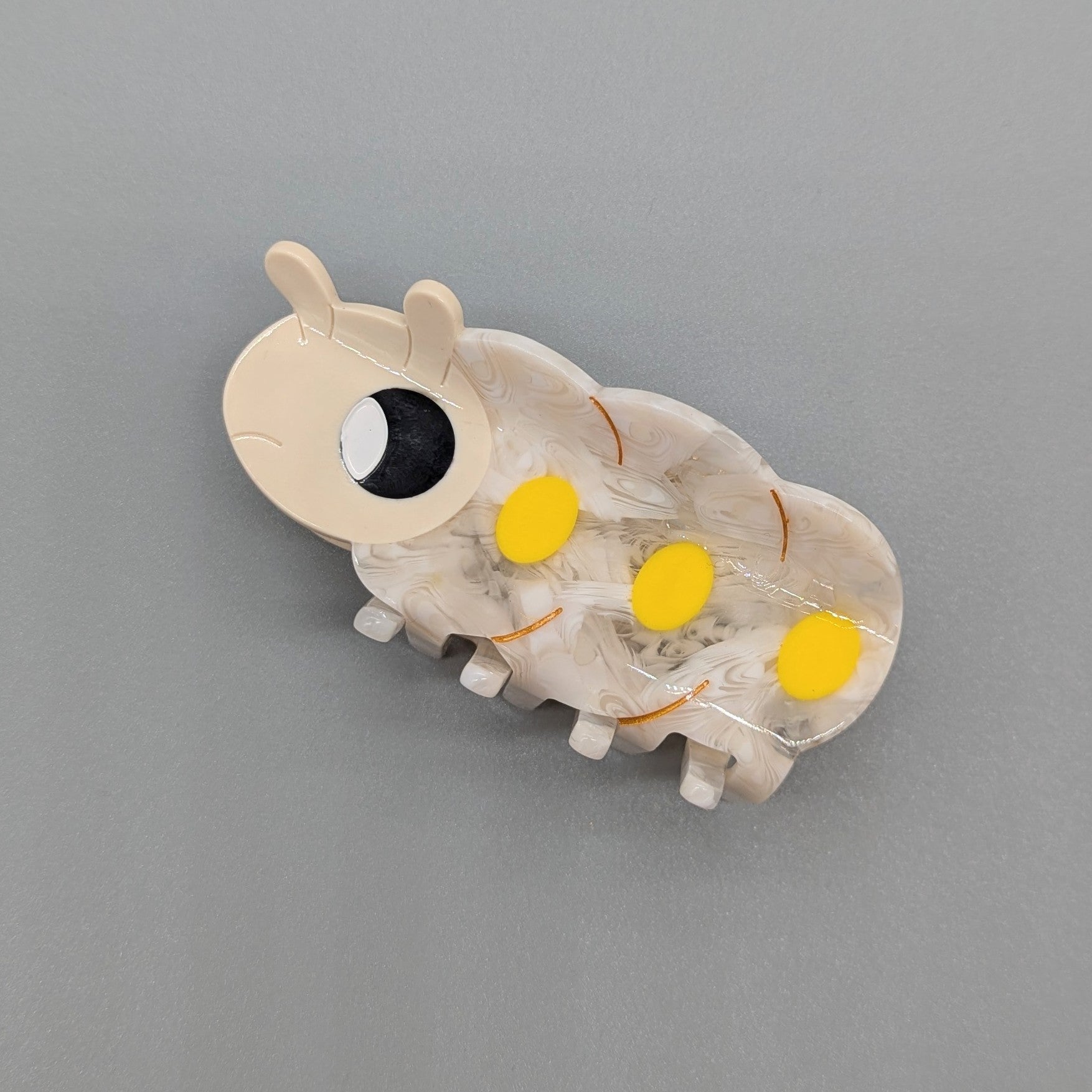 Witchetty Grub Hair Clip