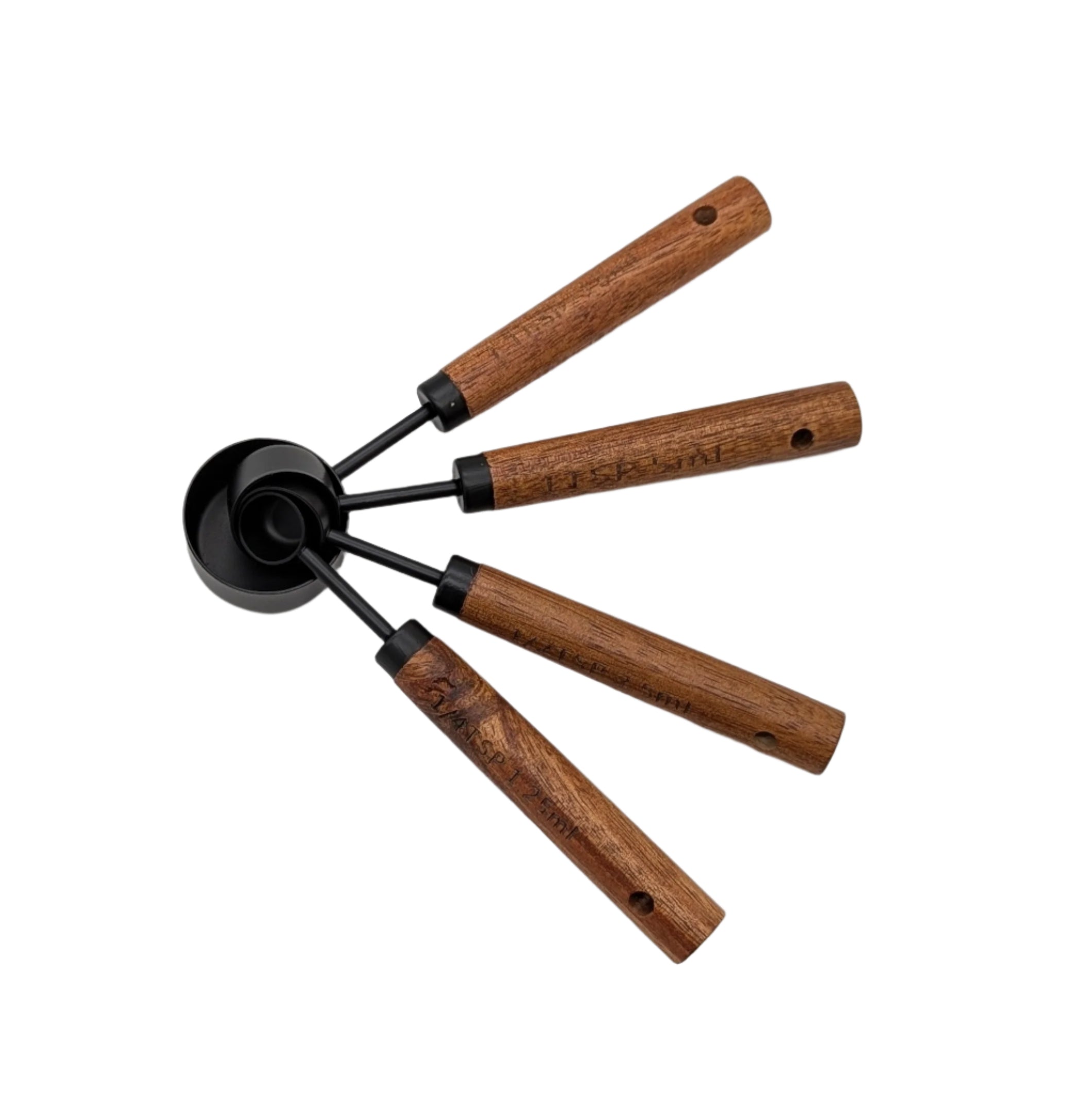 Black Measuring Spoons