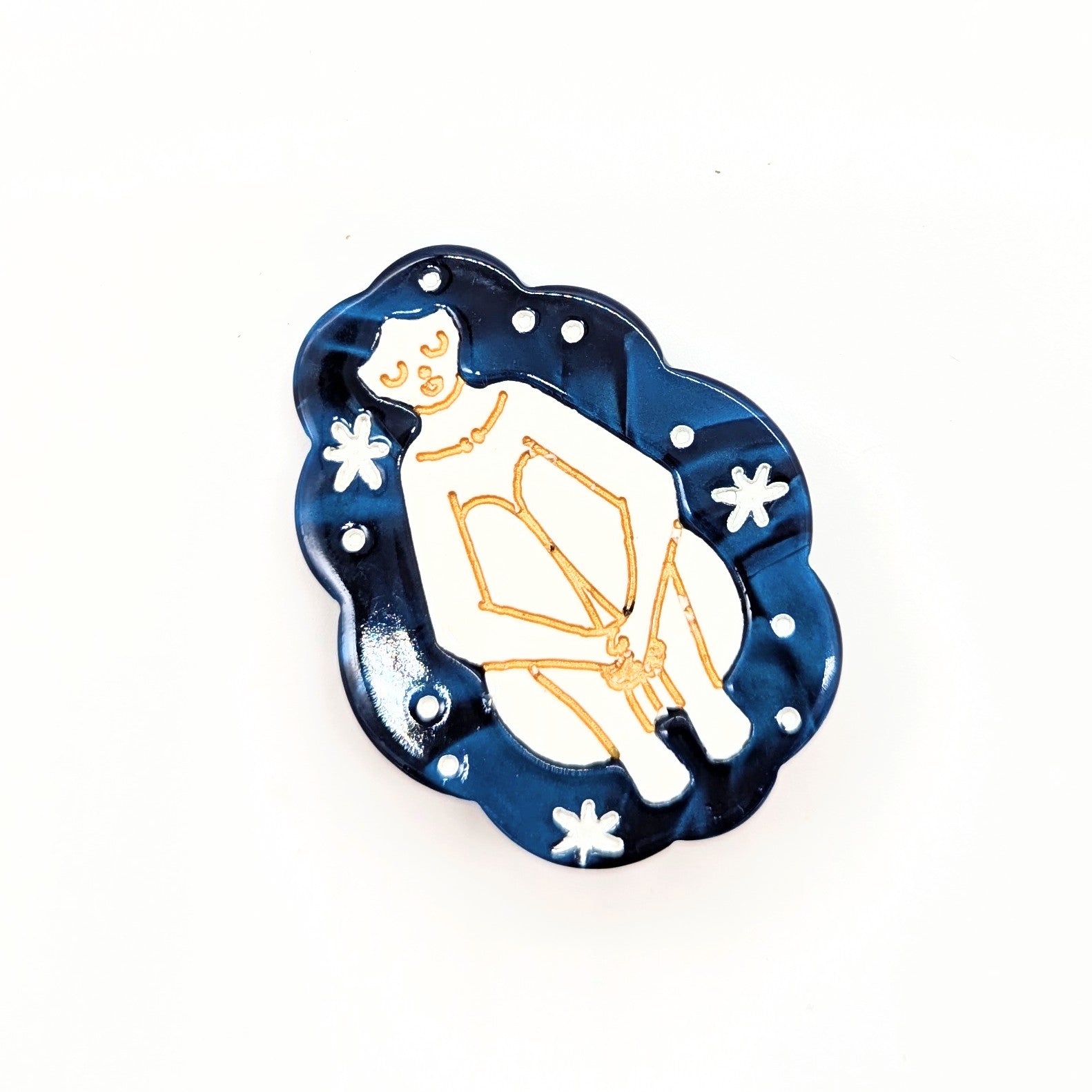 Star Woman Hair Clip