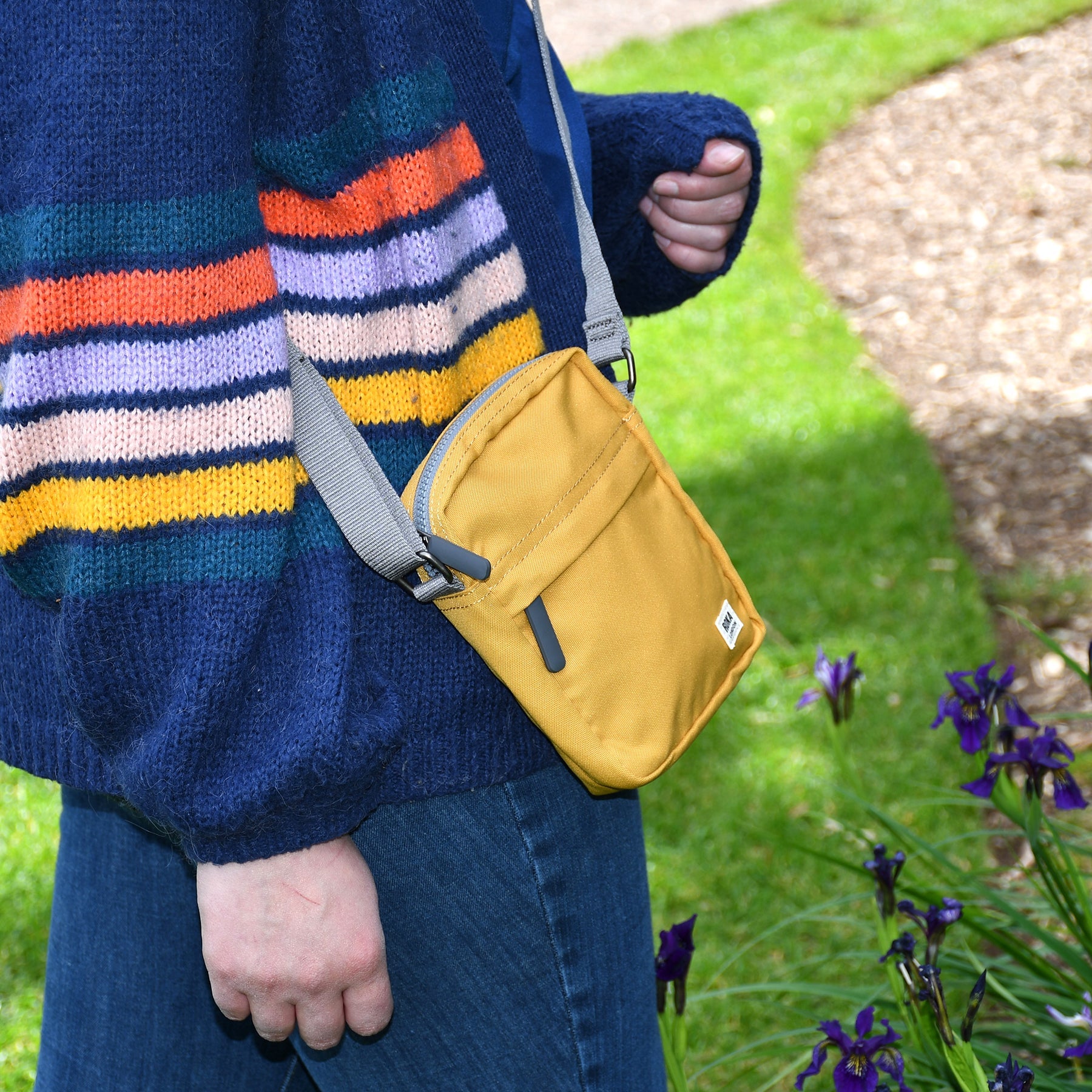 Imperial Purple Bond Recycled Canvas Bag