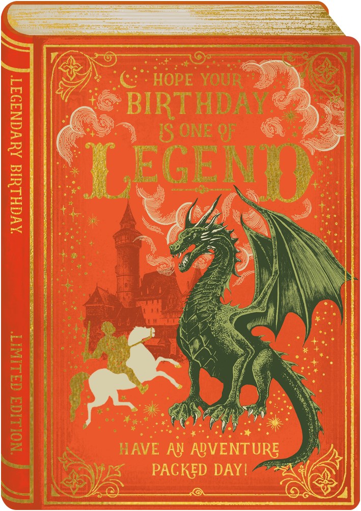 Legend Birthday Card