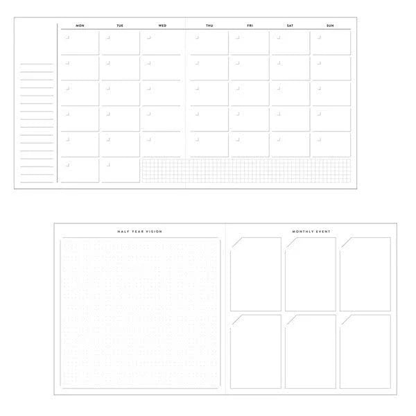 Find & Notice Dot Notebook - Pale Blue