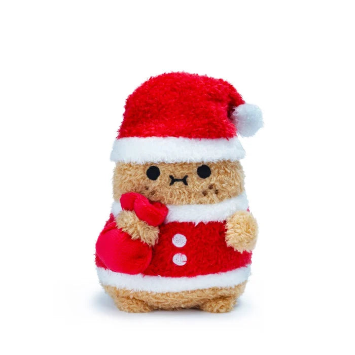 Santa Ricespud Mini Sitting Plush Toy