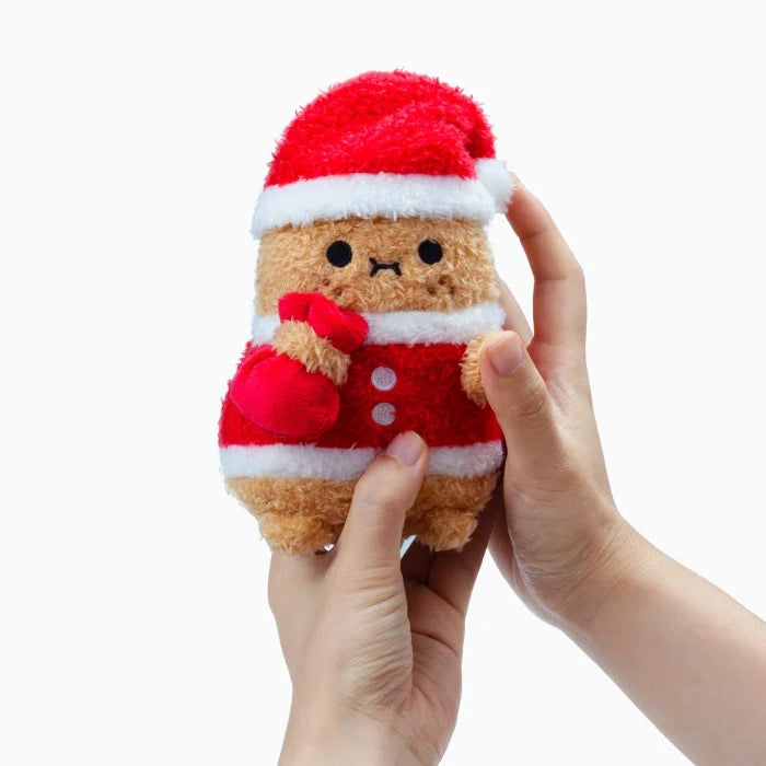 Santa Ricespud Mini Sitting Plush Toy