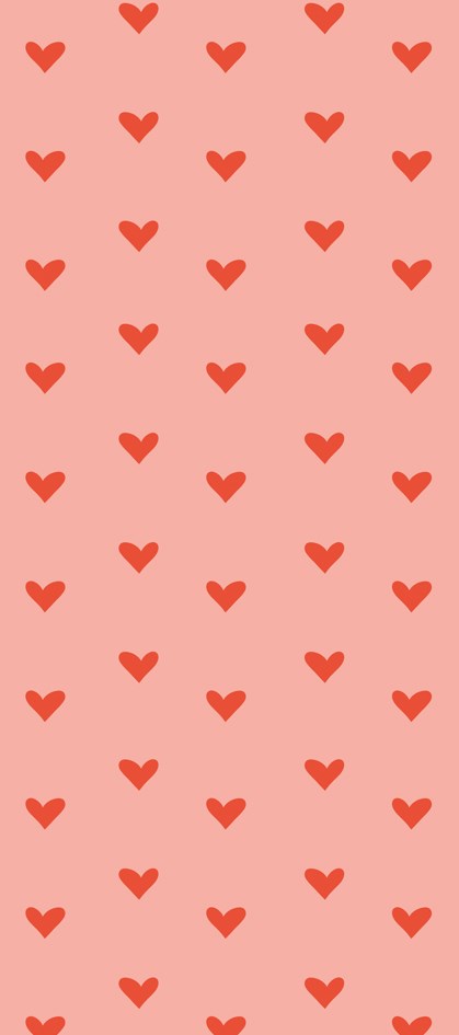 Pink & Red Hearts Tissue Paper