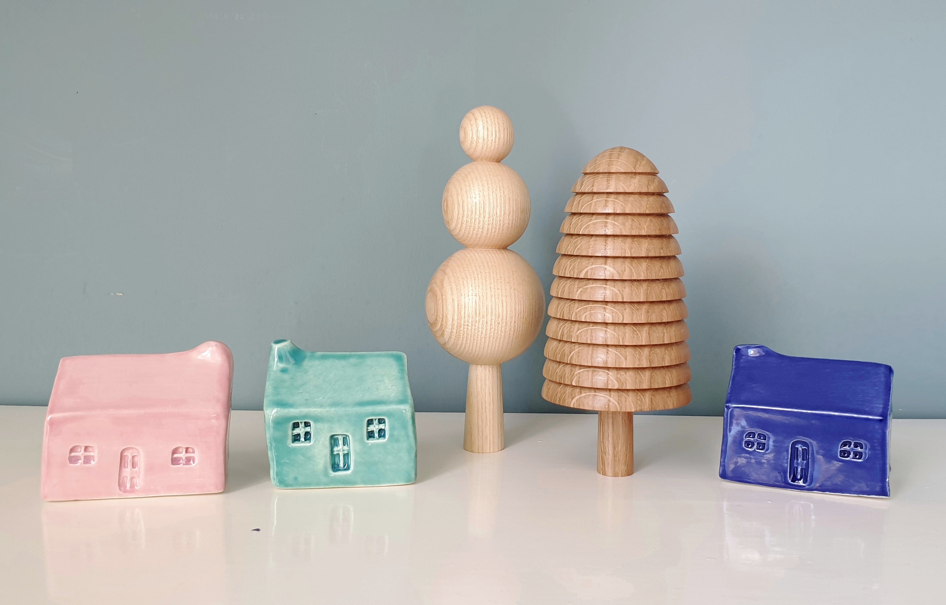 Block Colour Ceramic Bothies
