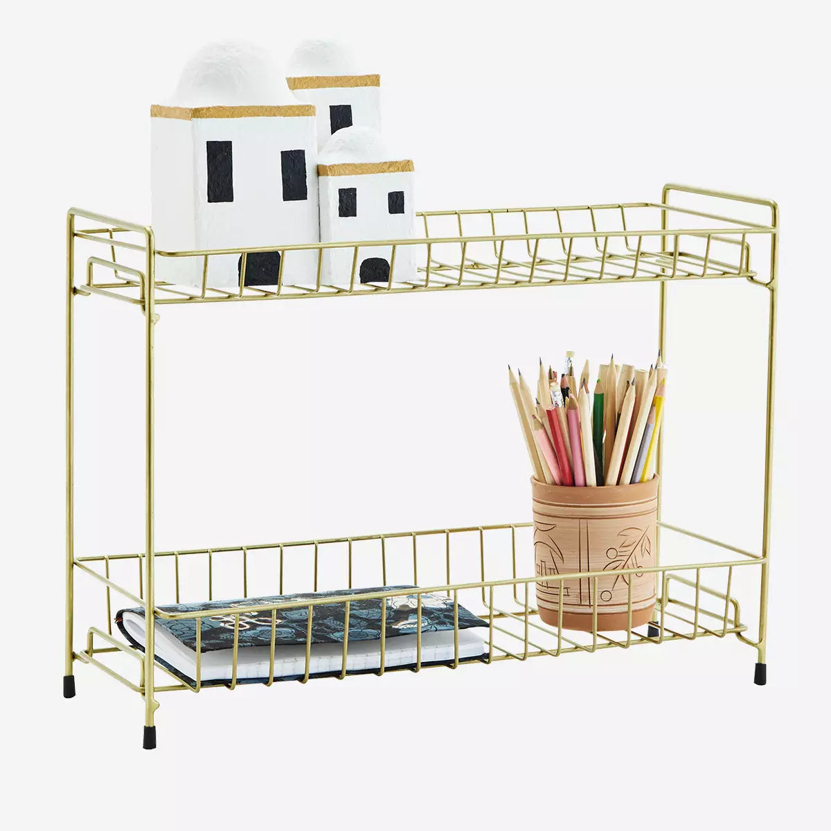 Standing Brass Shelf