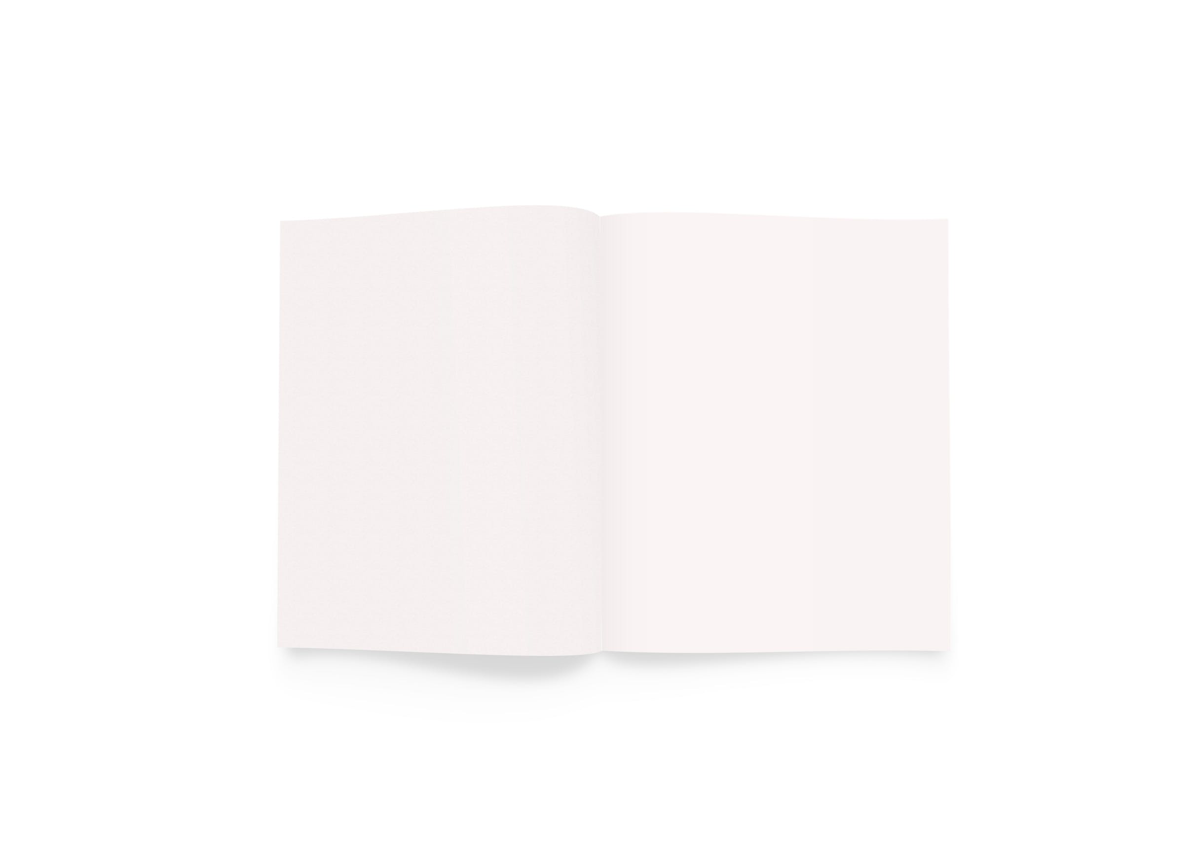 A6 Hexagon Notebook - Plain Paper