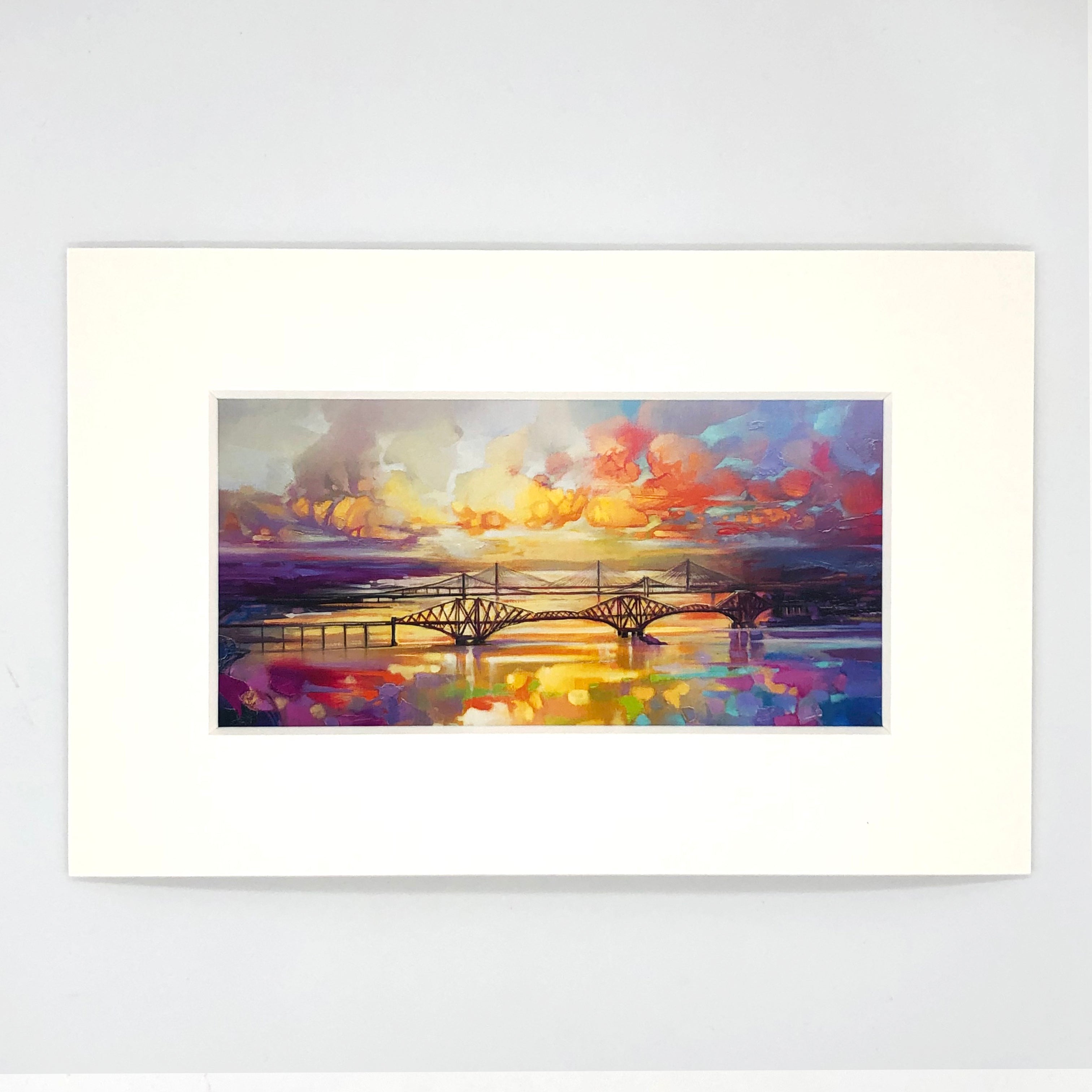 Three Bridges Mounted Art Print