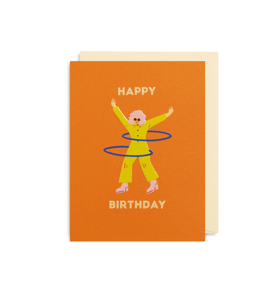 Happy Birthday Girl Mini Card
