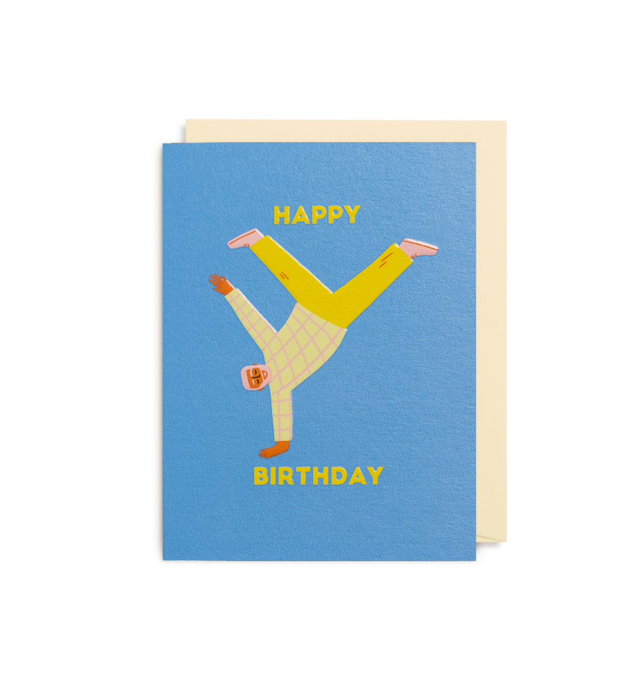 Happy Birthday Boy Mini Card