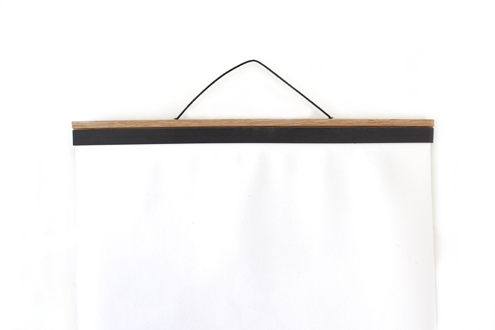 50cm Oak Poster Hanger