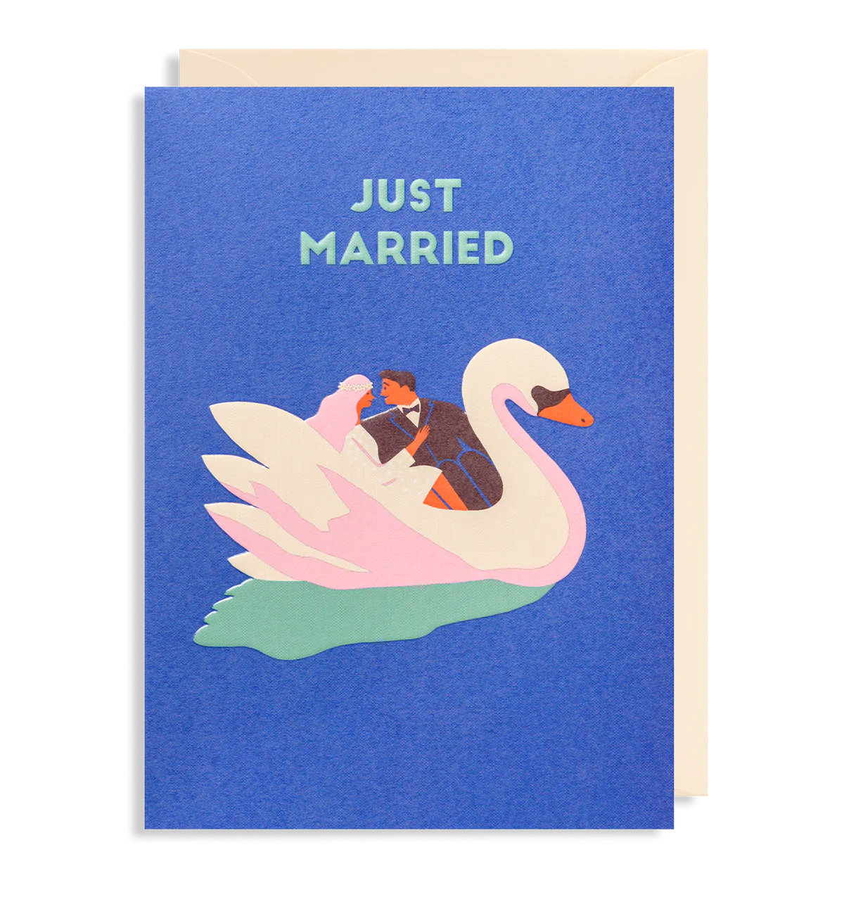 Just Married Wedding Card