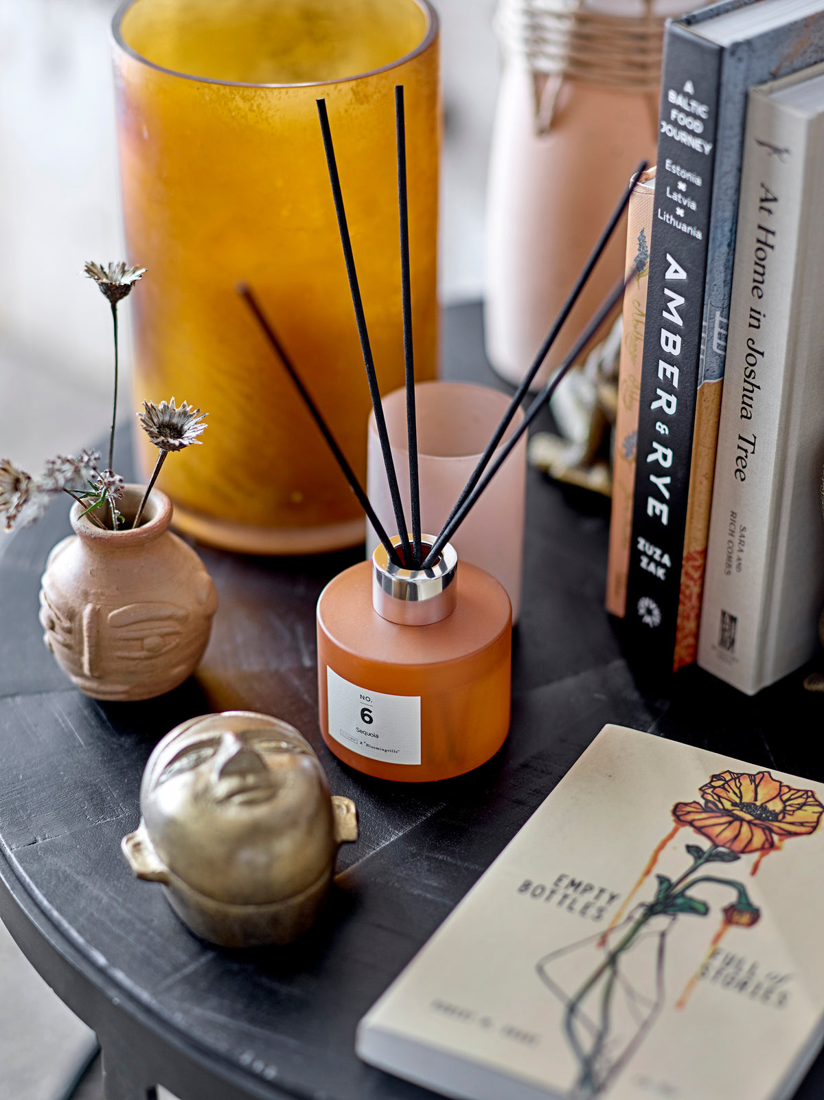 Mini Terracotta Face Vase