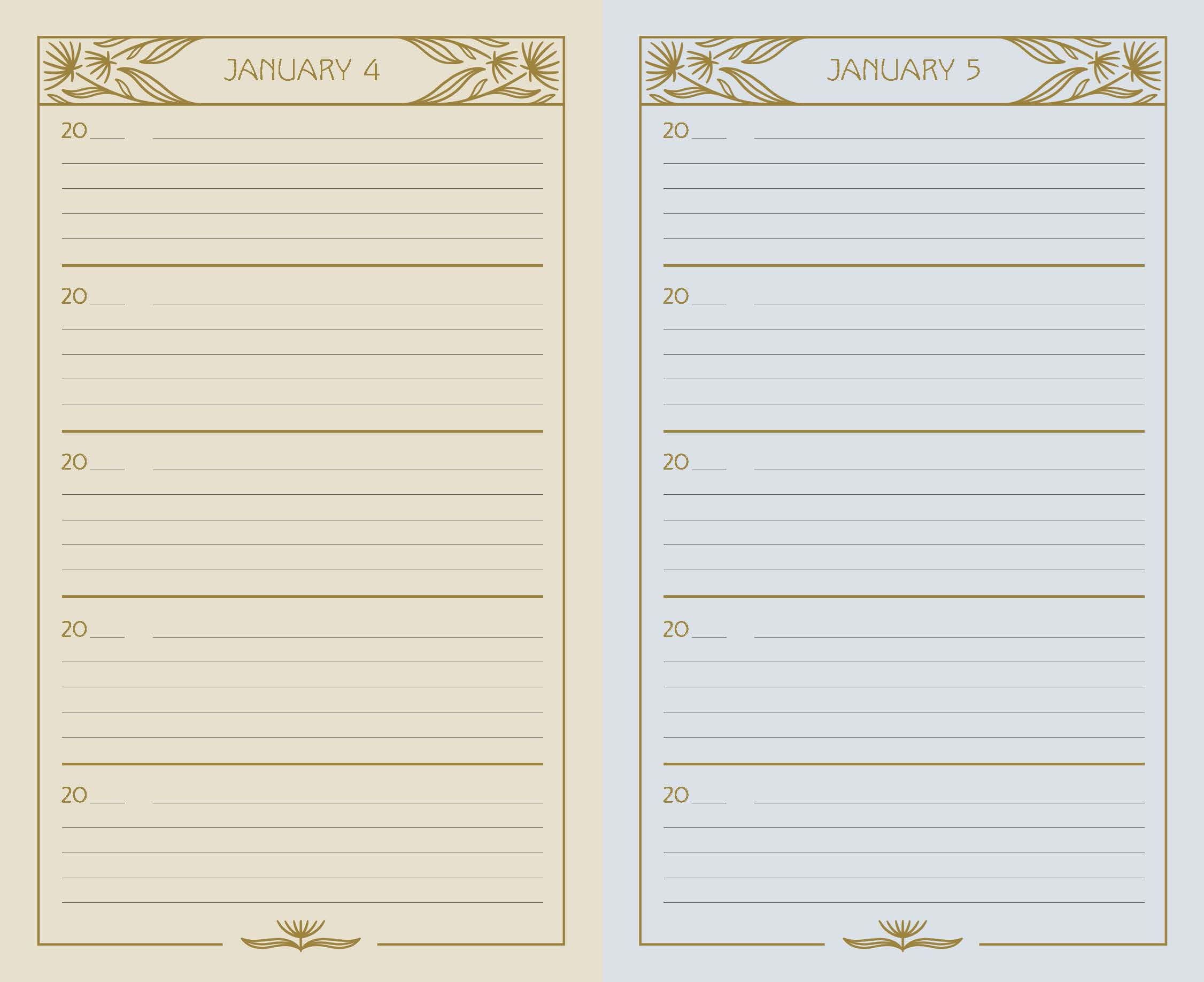 One Line A Day Journal - Nouveau