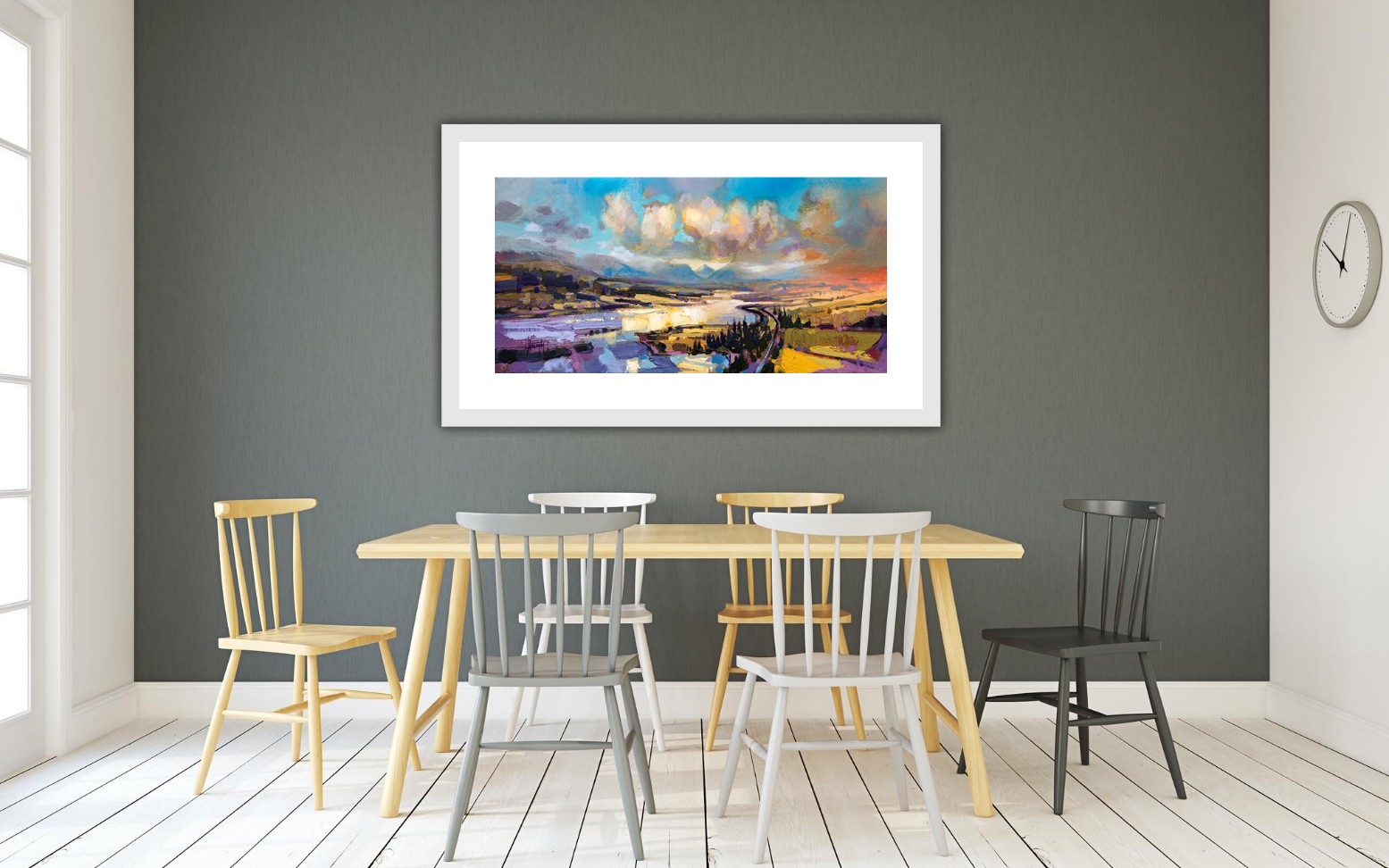 Aonach Mor Art Print