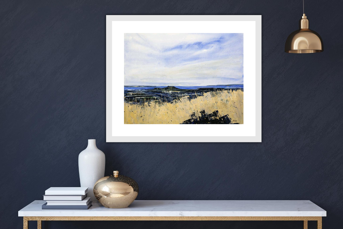 Small View From Arthurs Seat Art Print