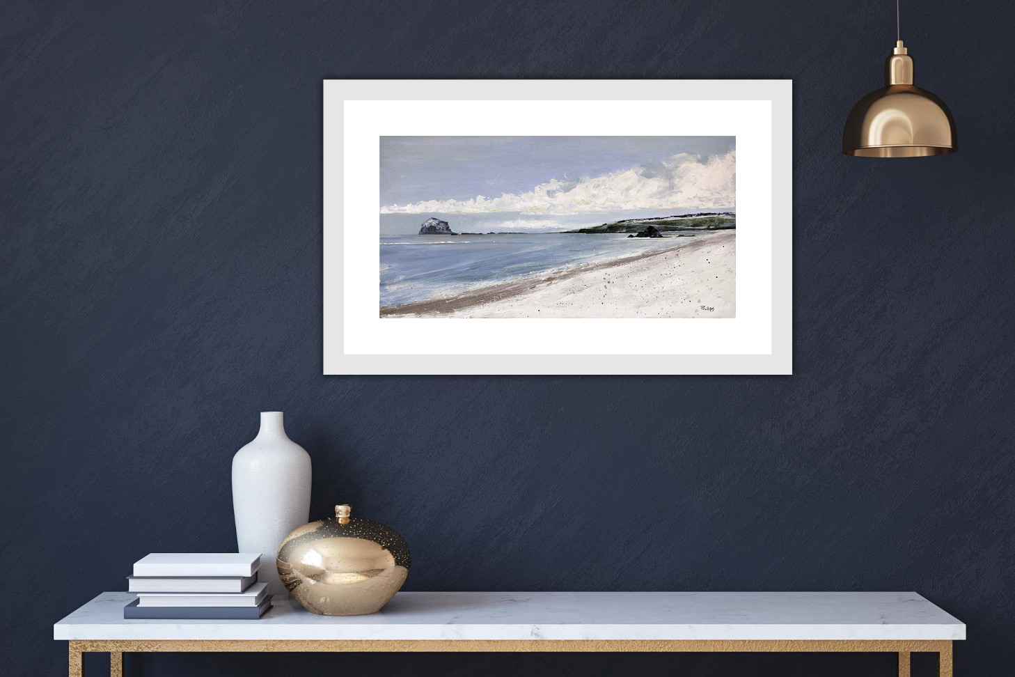 Bass Rock Art Print