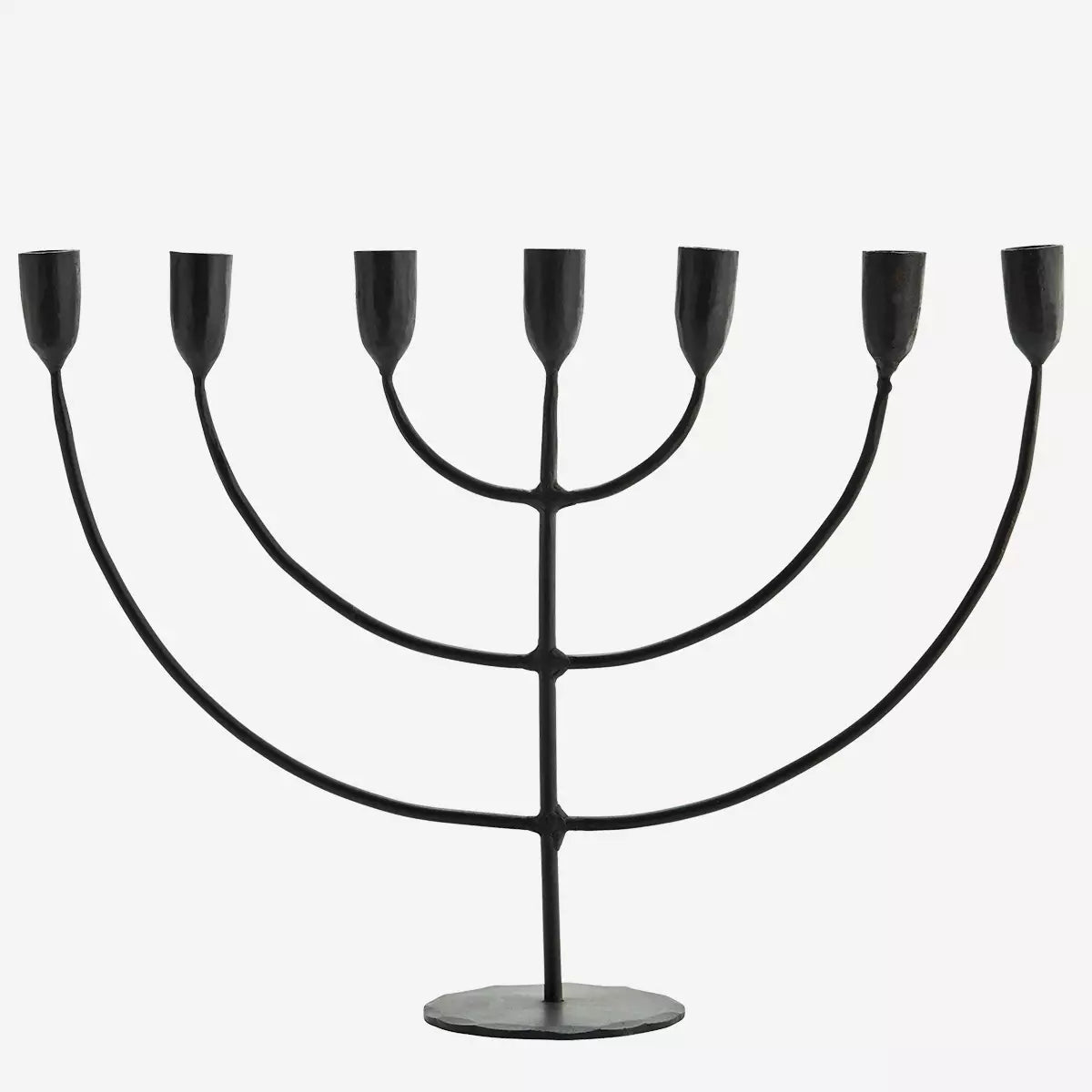Black Iron Candle Holder