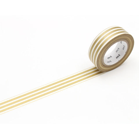 Border Gold 2 MT Washi Tape