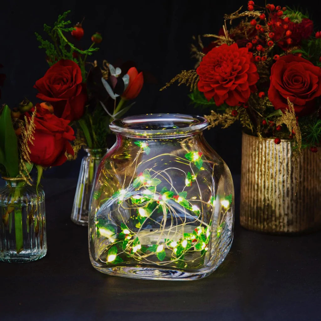 Botanical Holly String Lights