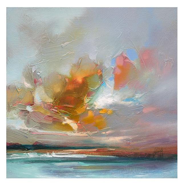Break Away Clouds Art Print