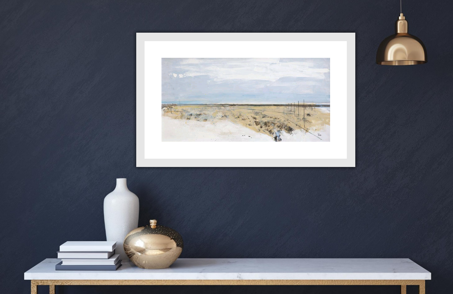 Causeway Art Print
