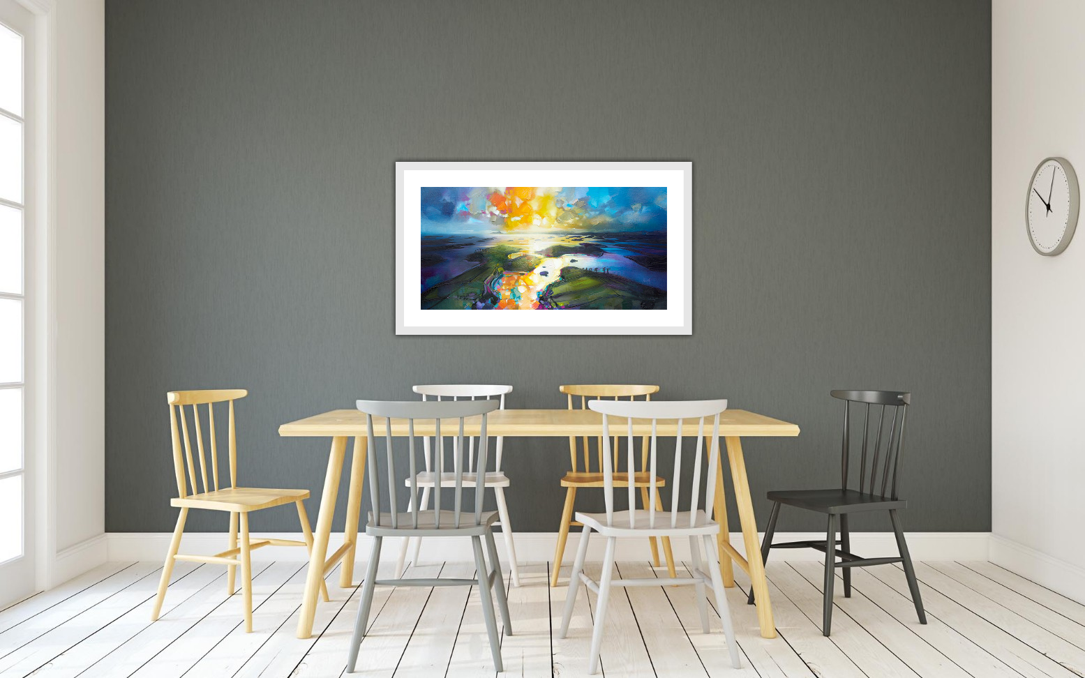 Clew Bay, County Mayo Art Print