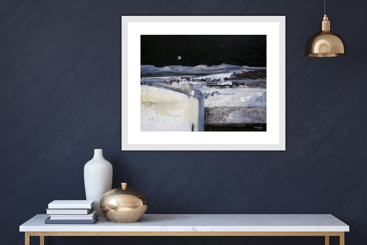 Coastal Approach Art Print