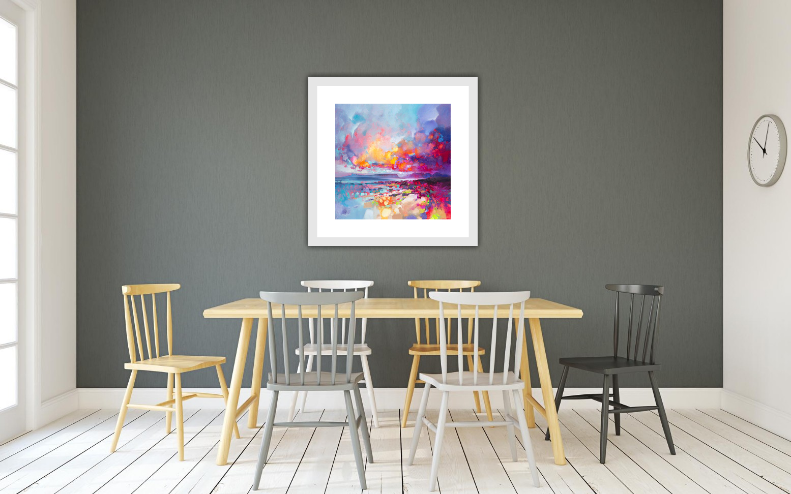 Colours of Arisaig Art Print