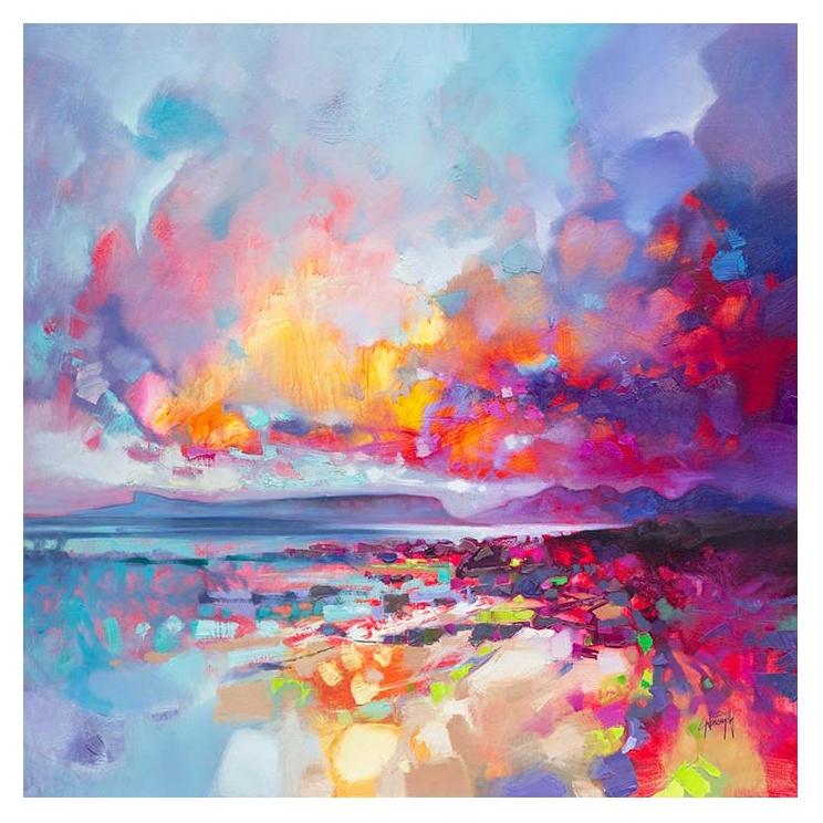 Colours of Arisaig Art Print