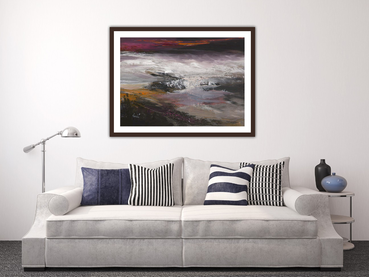 Crimson Night Art Print