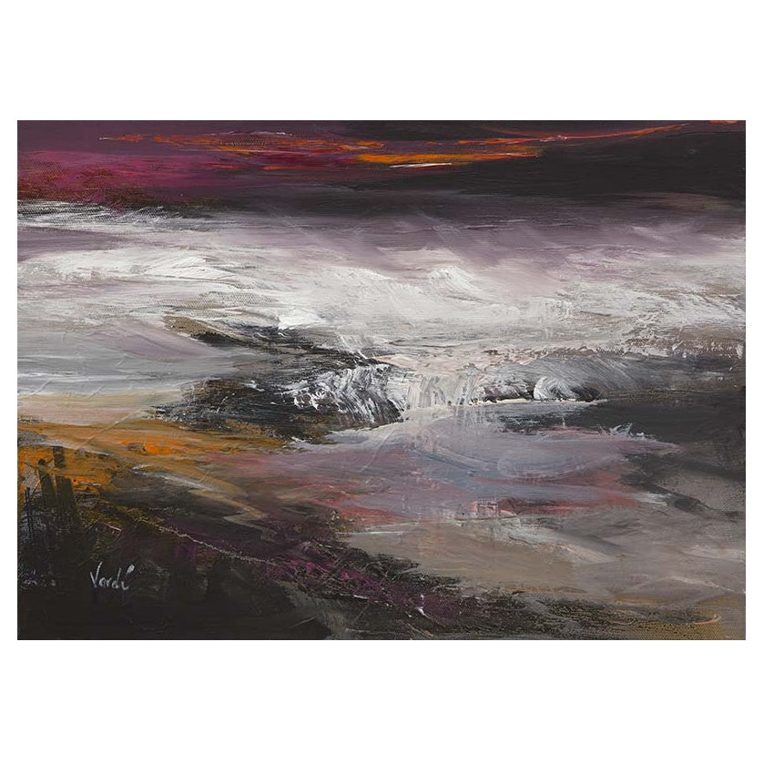 Crimson Night Art Print